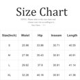 thumbnail image 3 of Y2k Frayed Raw Hem Ripped Distressed Jean Travel Cropped Pants Cowgirl Outfits Trendy Stretchy Baggy Jean Ankle Denim Pants with Pockets Boyfriend Jeans for Women High Waisted Straight Leg Jeans, 3 of 4