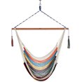 thumbnail image 1 of Bliss Hammocks Tahiti Rope Hammock Chair with Spreader Bar and Hardware, Multi, 1 of 13