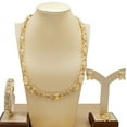 thumbnail image 4 of Women Hugs & Kisses Xo Necklace Ring Bracelet & Earrings set 18k Layered Real Gold Plated #47, 4 of 4