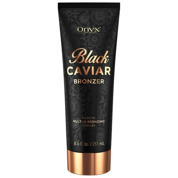 Loción bronceadora Onyx Black Caviar Dark Body Bronzer 250 ml