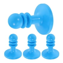 FRCOLOR 4 Pcs Camping Tent Poles 7.00X5.00X5.00CM Sky-blue