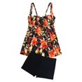 thumbnail image 5 of DHFJKG Tankini Swimsuit For Women High Waist Tummy Control Two Piece Bathing Suit With Adjustable Straps Floral Vacation Beachwear, 5 of 5