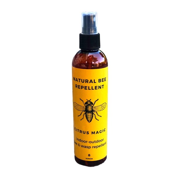 EcoFriendly All Natural Carpenter Bee & Wasp Repellent Spray, 8 oz