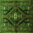 thumbnail image 1 of Ahgly Company Indoor Square Persian Green Traditional Area Rugs, 5' Square, 1 of 1