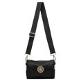 thumbnail image 2 of Wide Purse Straps Replacement Adjustable Crossbody Gold Hardware Canvas Shoulder Strap For Women, 2 of 5