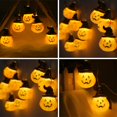 thumbnail image 4 of Guirnalda De Luces De Halloween En Forma De Calabaza, Guirnalda De Luces Led, Accesorios De Decoración De Fiesta Para Vallas, Jardines, Terrazas Monstrate HA037108-00, 4 of 6