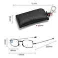 thumbnail image 3 of Unisex Foldable Anti-blue Reading Glasses Telescopic Folding Glasses Elder Gift-good, 3 of 5