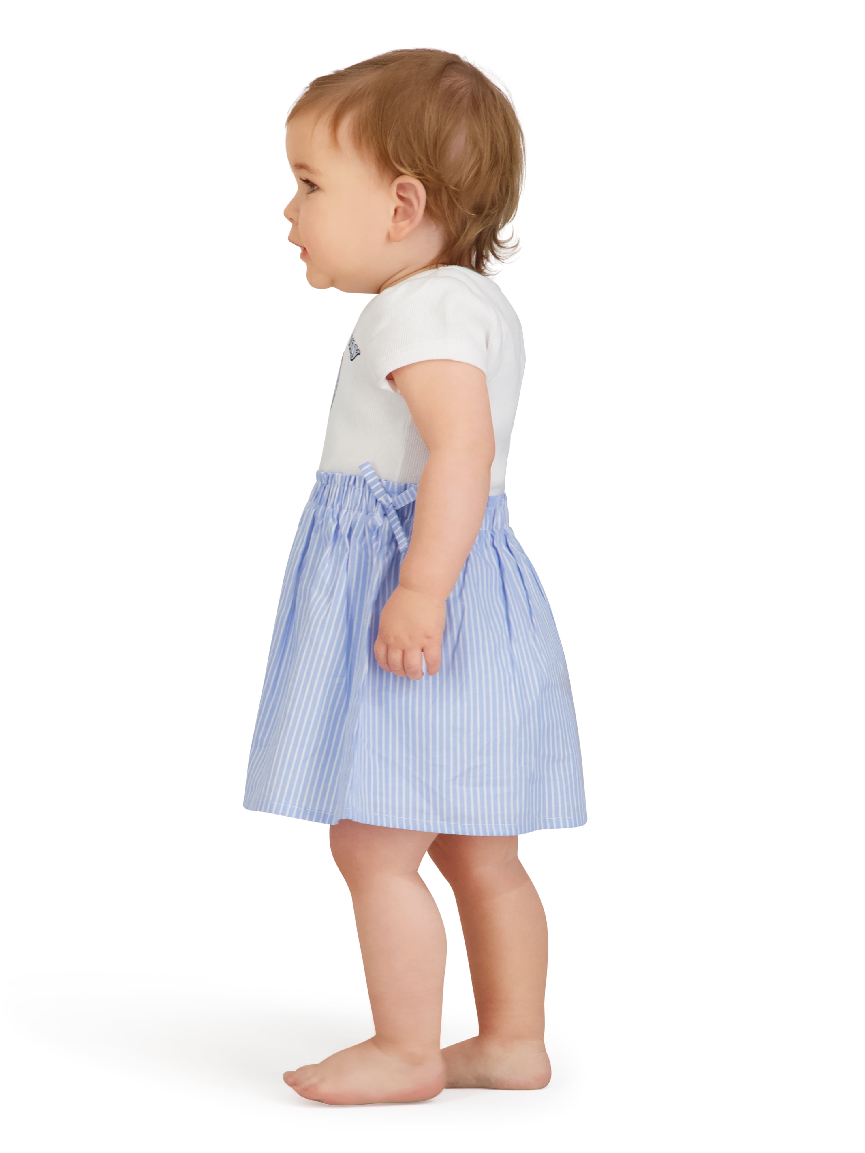 My Little Pony Toddler Girls Woven Short Sleeve Dress, Sizes 12 Months-5T
