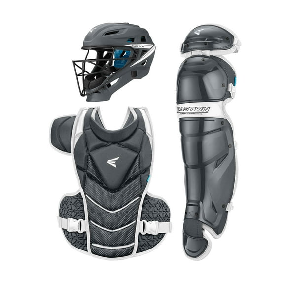 Easton x Jen Schro The Very Best Fastpitch Catcher's Gear Set | Charcoal | SML