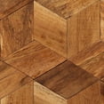thumbnail image 4 of CONSDAN Wood Wall Decor | USA Grown Hardwood, Rustic Wooden Wall Art, Home Decorations for Living Room and Bedroom Aesthetic, Framed and Ready to Hang, Hexagon, 18" x 18", 4 of 6