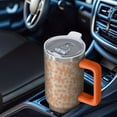 thumbnail image 4 of Camouflage 40oz Tumbler– Stainless Steel Insulated Tumbler with Handle and Straw, Large Capacity Travel Cup for Hot & Cold Drinks, 4 of 6
