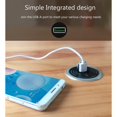 thumbnail image 3 of lionlar Desktop Fast Wireless Charger with Charging Ports Quick Charger Embedded 5W, 3 of 9