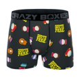 thumbnail image 6 of CRAZYBOXER Men's Underwear South Park Stretch Non-slip waistband Boxer Brief Freedom of movement (3 PACK), 6 of 7