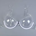 thumbnail image 2 of New Women Fashion Transparent Clear Bra Strap Invisible Bras, 2 of 5
