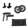 Stander Walker Accessories Kit with Replacement Glides, Wheels, Pouch and Hand Grips for Walkers