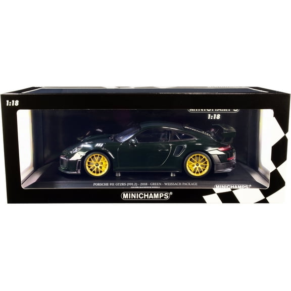 MINICHAMPS 1/18 - PORSCHE 911 / 991.2 GT2 RS Weissach Package - 2018