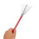 thumbnail image 5 of FENGGUIQU 1Par Brochas Para Batería Con Cable Metálico Mango Rojo Para Instrumentos De Jazz, 5 of 8