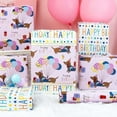 thumbnail image 2 of Birthday Dog Wrapping Paper, Reversible Color Happy Gift Wrap for Baby Shower, Valentines, Mothers day, Graduation, Wedding, Fathers Christmas (17in x 32.8ft), 2 of 4