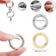 thumbnail image 3 of Qarigey 20 unids/set Premium garantiza la durabilidad en estos llaveros de viaje y acampada con anillo de resorte Ropa, zapatos y accesorios Miscelánea, 3 of 6