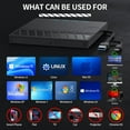 thumbnail image 5 of WU-MINGLU External CD/DVD Drive for Laptop,7 in 1 USB Ultra-Slim Portable CD/DVD Player Burner,  cd writer external SD TF CD ROM Compatible with External DVD Player for Windows 11/10/8/7 Linux, 5 of 7