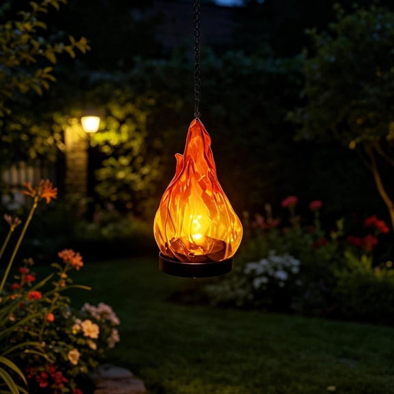 3D Fake Fire Light, Artificial LED Silk Flame Stage Effect Lamp, Realistic Campfire Prop Light for Halloween Christmas Party Night Club Home Decor