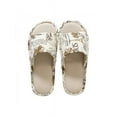 thumbnail image 2 of Men Women Cotton Linen Open Toe Home Slippers Anti-slip Flat Indoor Shoes, 2 of 4