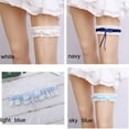 thumbnail image 2 of Women Girls Costume Accessories Stocking Ring Wedding Accessories Leg Ring Bow Leg Loop Lace Garter SKY BLUE, 2 of 7