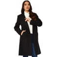 thumbnail image 2 of Abrigo semi formal Roman Fashion, 2103 (Negro) negro EG Roman Fashion AB-ELY-2103-NEGRO-ALL, 2 of 5