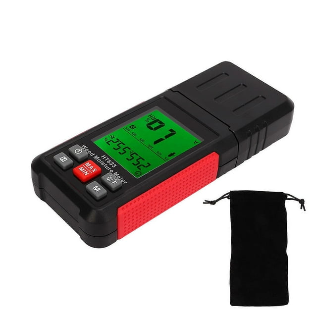 Humidimètre numérique multifonction pour bois et carton