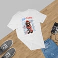 thumbnail image 5 of Hello Winter Newfoundland Smiling in Red Scarf Hat Welcome Christmas Shirt T-shirt Unisex Merch Newfie Dog Lover Gifts - 00017, 5 of 6