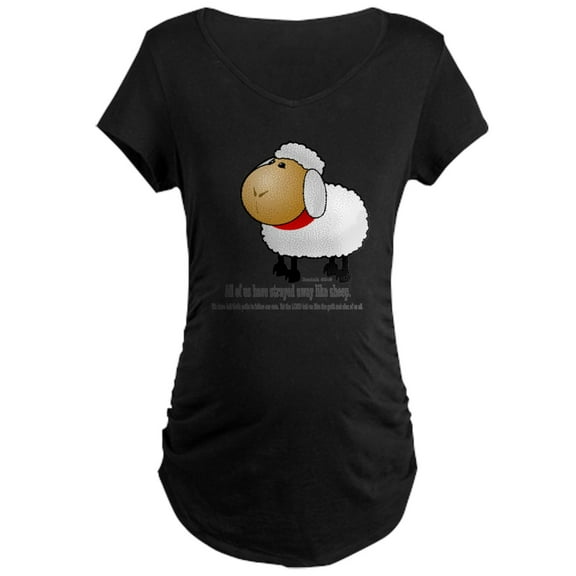 CafePress - Isaiah_53 Maternity Dark T Shirt - Maternity Dark T-Shirt
