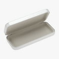 thumbnail image 3 of Unique Bargains Square Eyeglasses Case Portable Eyeglasses Storage 6.5"x2.76"x1.18" Silver Tone, 3 of 5