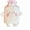 Pink and White, variant on LZCKDPX Rubber hot Water Bottle Cute Pink Bunny Plush with Cover, Warm Compress Menstrual crampbest Period Pain Relief, Winter Home Essentials Rabbit Christmas Gift
