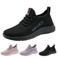 thumbnail image 3 of Breathable Womens Sneakers Fashion Non Slip Athletic Walking Shoes Lightweight Slip On Tennis Shoes, 3 of 8