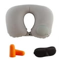 thumbnail image 3 of Protable U-Shape Travel Cushion Pillow Car Inflatable Neck Pillow Protection, 3 of 3