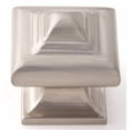 thumbnail image 7 of Geometric 1.25" Square Knob, Polished Chrome, 7 of 7