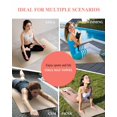 thumbnail image 7 of Khaki Ombre Yoga Towel for Hot Yoga Non Slip, Modern Abstract Art Farmhouse Gradient Yoga Mat Towel Absorbent Yoga Sweat Towels Microfiber Hot Yoga Blanket for Bikram Pilates 26"x74", 7 of 7