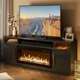 "BELLEZE 69"" Fireplace TV Stand, Fits Up To 75"" TVs with 36