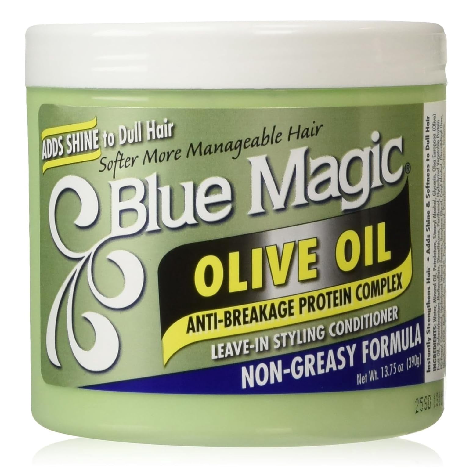 Blue Magic Olive Oil Leave-In Styling Hair Conditioner