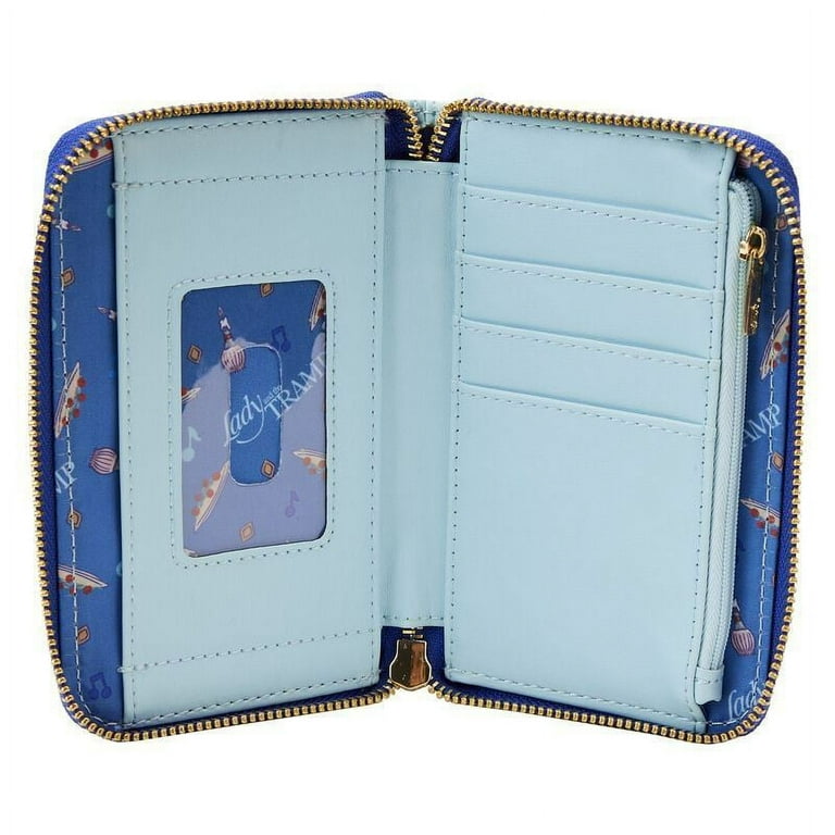 Loungefly Disney Lady and the Tramp Book Zip Around Wallet Walmart