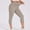 Coffee plus size capri pants a1, variant on Women Plus Size Capri Pants High Waisted Stretch Casual Fit Workout Activewear Yoga Lounge Trousers Summer Beach Travel Clothes, Black 3XL