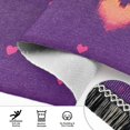 thumbnail image 6 of Yayeee Runner Rug for Bedroom 2'x6' Machine Washable Hallway Non Slip Mat, Love in The Clouds, 6 of 8
