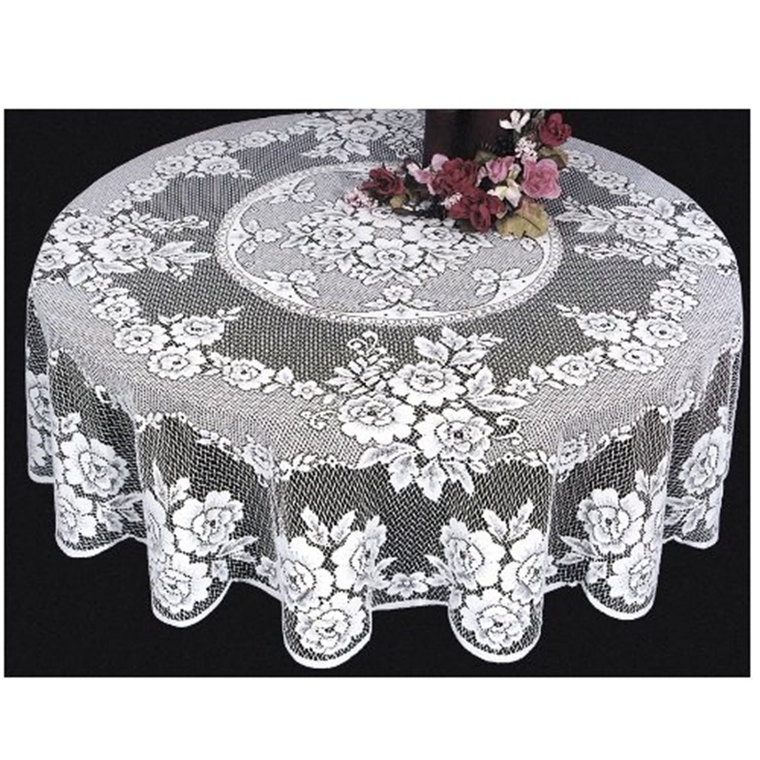 Heritage Lace Victorian Rose Tablecloth