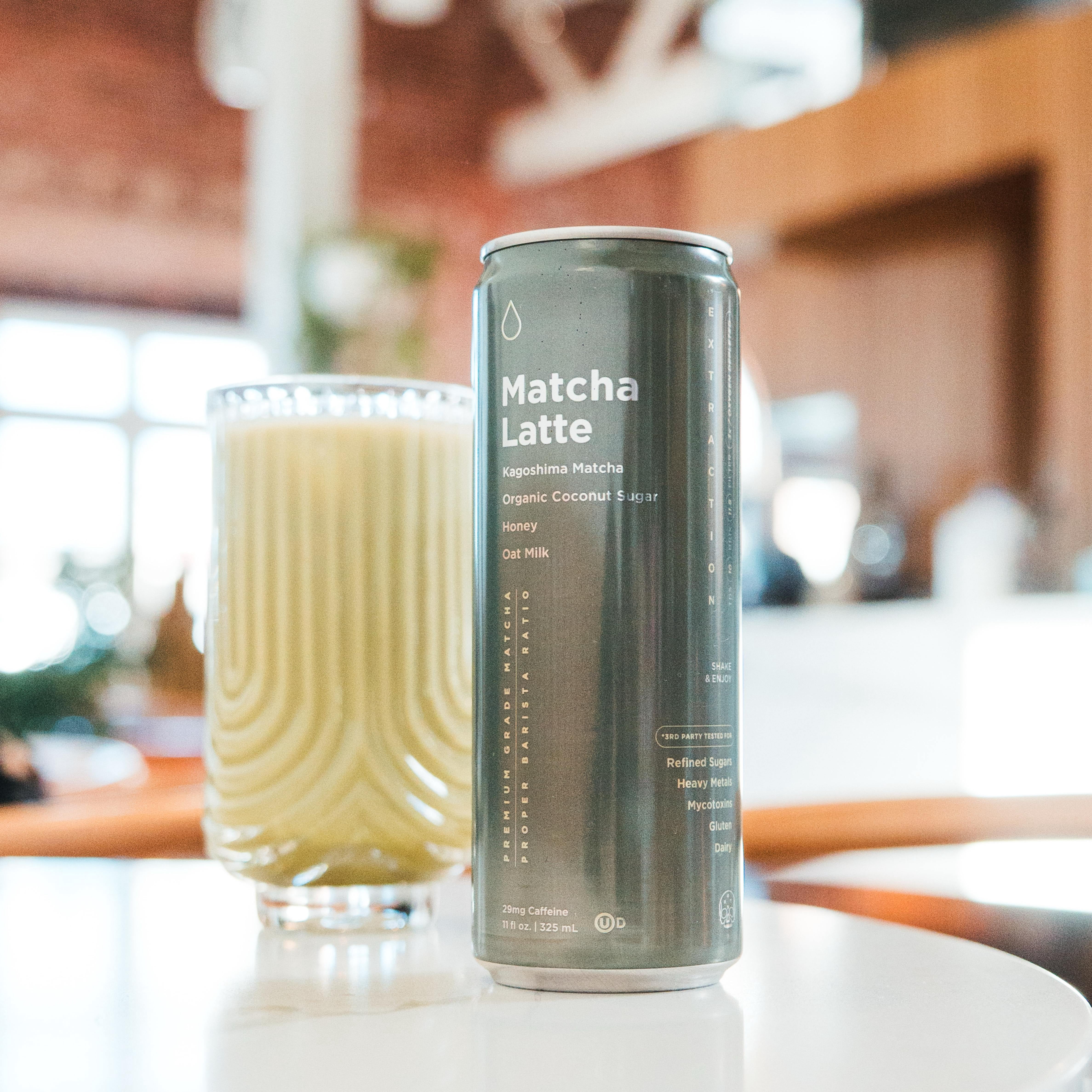 (2 pack) Onyx Coffee Lab Matcha Oat Milk Latte, 11 fl oz Can