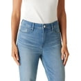 thumbnail image 5 of Levi Strauss Signature Women's and Women's Plus High Rise Skinny Jeans, Available in Inseams: 27", 29", 31", Sizes 2-28, 5 of 7