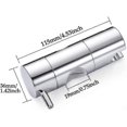thumbnail image 2 of Support de Douche 19mm Support de Pommeau de Douche Remplacement Réglable, 2 of 3
