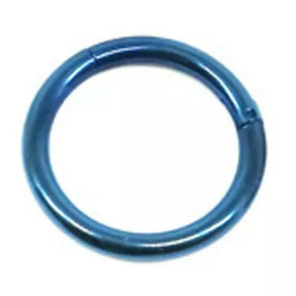 K-KED Surgical Steel Hinge Segment Nose Septum Clicker Ear Helix Tragus Ring Hoop Clip-blue-8