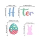 thumbnail image 5 of Banner de Feliz Pascua, Decoración Decorativa de Pascua para Accesorios de Fotos, Repisa, Hogar Estilo A, 5 of 8