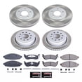 thumbnail image 2 of PowerStop Front and Rear Semi-Coated Rotor and Low-Dust Ceramic Brake Pad Kit SC4486, 2 of 3