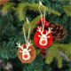 thumbnail image 3 of Colgante Navideño Con Forma De Ciervo 2025 Nuevo Colgante Decoración Para Árbol De Navidad Colgante Navideño Con Ciervo Bonito Para La Suerte, 3 of 8